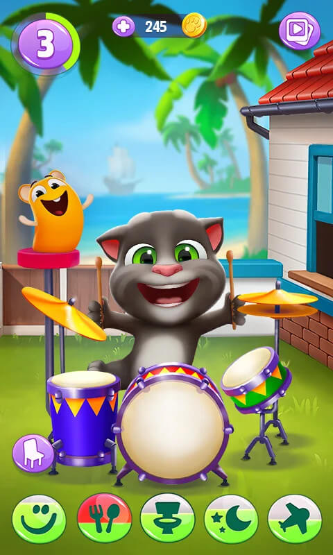 My Talking Tom 2 gameplay screenshot 1