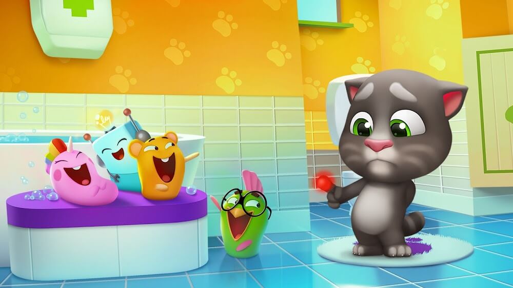 My Talking Tom 2 MOD APK Screenshot